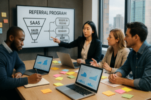 learn how to design an effective referral program for your saas sales funnel. boost customer acquisition, enhance brand loyalty, and maximize your revenue by leveraging the power of referrals. discover best practices, tips, and strategies to create a successful program that drives growth.