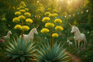 join us for the enchanting agave bloom at the extraordinary 'botanical unicorn event' at point defiance zoo and aquarium. experience a breathtaking display of nature's beauty and discover the wonders of agave in a whimsical setting. don't miss this one-of-a-kind event!