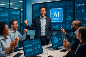 discover how snyk is leading the ai revolution with its groundbreaking platform launch, positioning itself ahead of niche startups and redefining security in the tech industry.