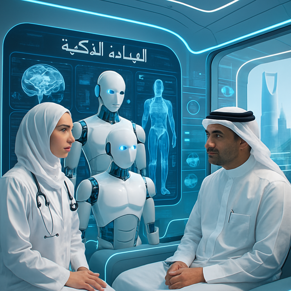 a groundbreaking chinese startup has introduced an innovative ai doctor clinic in saudi arabia, revolutionizing healthcare by combining advanced artificial intelligence with medical expertise to enhance patient diagnosis and treatment.
