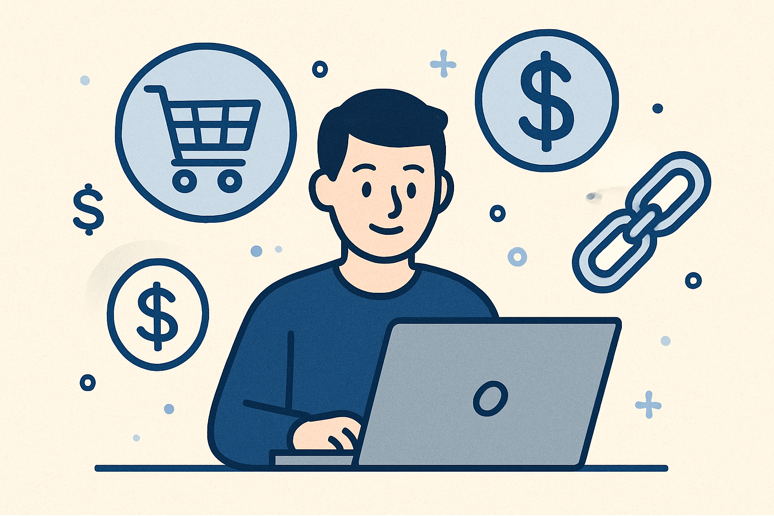 upptäck grunderna i affiliate-marknadsföring med vår omfattande steg-för-steg-guide utformad för nybörjare. lär dig hur du effektivt marknadsför produkter, genererar inkomst och navigerar i affiliate-landskapet med lätthet.