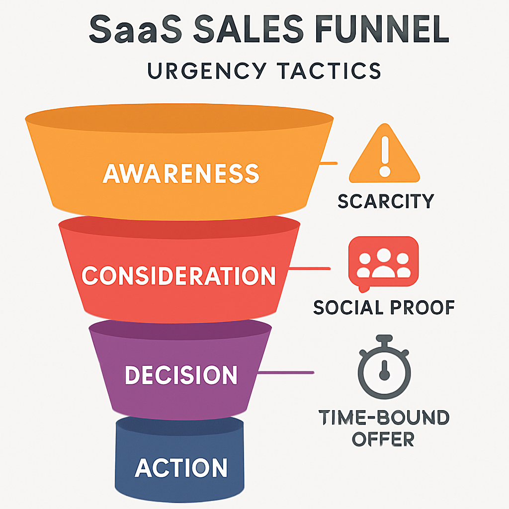discover effective strategies to create urgency in your saas sales funnel. learn how to implement time-sensitive offers, leverage social proof, and enhance customer engagement to boost conversions and drive success in your sales process.