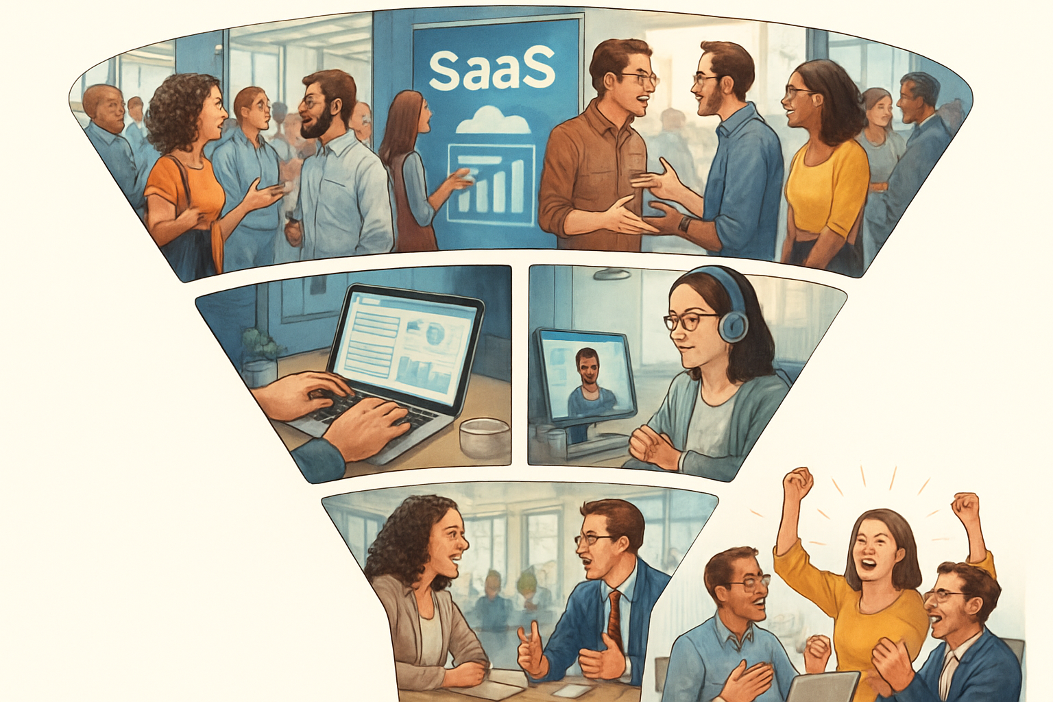 discover effective strategies to engage customers at every stage of your saas sales funnel. learn how to nurture leads, build relationships, and convert potential clients into loyal subscribers with proven techniques tailored for saas businesses.