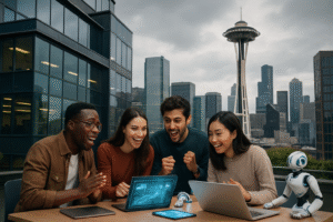 a seattle-based startup, backed by former google ceo eric schmidt, has successfully raised $16 million in funding to revolutionize the way repetitive computer tasks are handled, aiming to enhance productivity and efficiency for businesses.