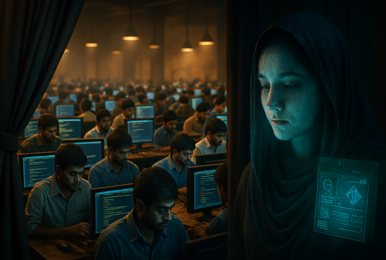 discover the untold story of builder.ai in 'behind the curtain': explore the reality of the 700 indian coders and the innovative ai persona of natasha. unravel the truth behind the tech facade and learn how this unique blend of human talent and artificial intelligence is shaping the future of software development.
