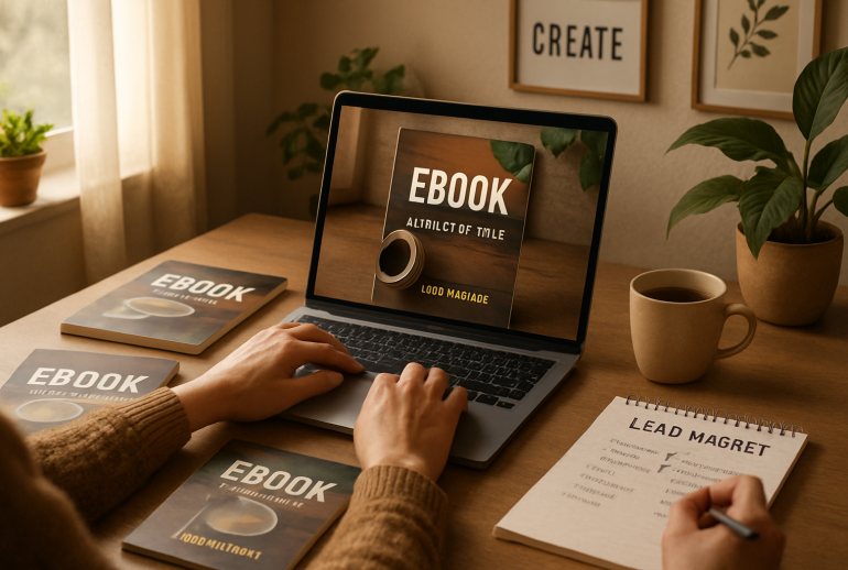 discover how to create an effective lead magnet using your ebook. learn strategies to attract potential customers, build your email list, and boost your online presence by offering valuable content that resonates with your audience.