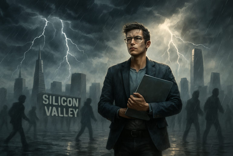 discover the inspiring journey of a newcomer in silicon valley who skillfully navigated the turbulent storm of declining startup valuations, uncovering innovative strategies to thrive in an unpredictable market. explore insights and lessons learned from their unique experience.
