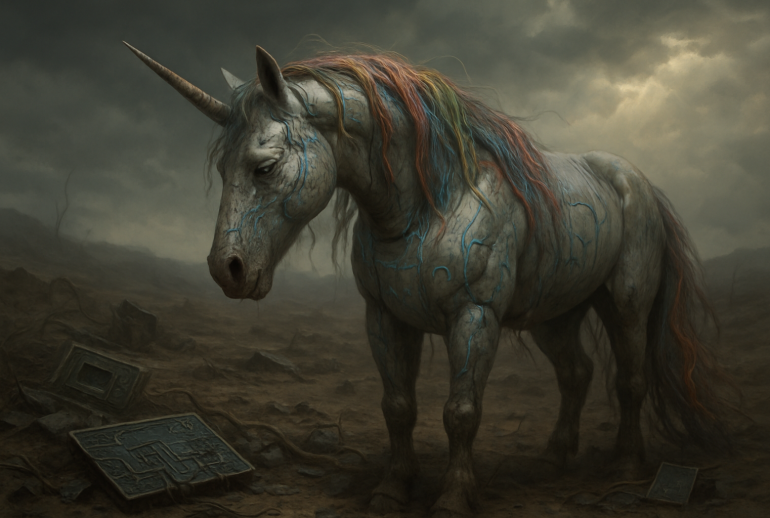 discover the poignant journey of the ai unicorn as it navigates the challenges and setbacks of a rapidly evolving industry. explore the factors contributing to its decline and the lessons learned along the way.